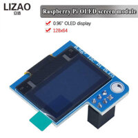 0,96 P inch OLED I2C SSD1306 128 x 64 Mô-đun hiển thị màn hình xanh cho Raspberry Pi 4B 3B Z