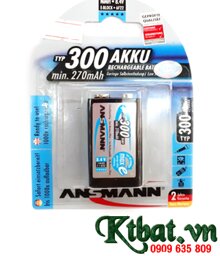 Pin sạc 9v ANSMANN NiMH E 300mAh