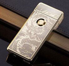 Bật Lửa điện Jobon 308B - Hình Rồng