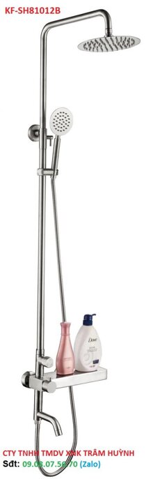 Vòi sen inox Kaff KF-SH81012B