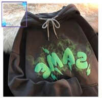 0o0o ÁO HOODIE FORM RỘNG IN CHỮ NỔI ÁO NAM NỮ DẠO PHỐ THU ĐÔNG 2022