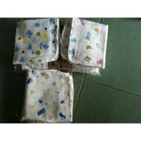 0sỉ 10 gói khăn sữa xuất Nhật họa tiết cho bé