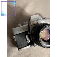 0uj Máy ảnh film Minolta Srt101 và lens 50mm f1.7 hoặc 50mm f1.4