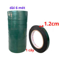 1 1 cây Băng dính xốp xanh 2 mặt siêu chắc dài 6m (nhiều kích cỡ) VLXD