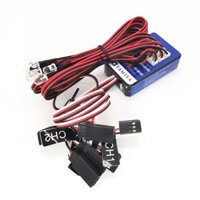 1 / 10 Mô Phỏng Đèn Flash 12 Bộ Chiếu Sáng LED Phanh Lái Cho Mô Hình Tỉ Lệ 1 / 10 RC Xe Trôi Lưu Diễn Trên Đường Xe Tải Ngắn Quái Vật Yokomo Tamiya HSP HPI AXIAL RC4WD Traxxas