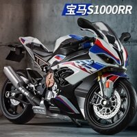 1: 10 Siêu Lớn BMW S1000RR Mô Hình Xe Máy Mô Phỏng Hợp Kim Đầu Máy Nhà Để Xe Bộ Đồ Trang Trí Đồ Chơi Xe Bé Trai