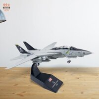 1: 100 Mô Phỏng Diecast F14 Máy Bay Tiêm Kích Cho Máy Tính Để Bàn Trang Trí Đồ Lưu Niệm