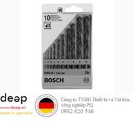 1-10mm Bộ mũi khoan sắt HSS-R DIN338 Bosch 1609200203 DEEP20 www.yeuhangduc.vn l Sẵn sàng cho bạn