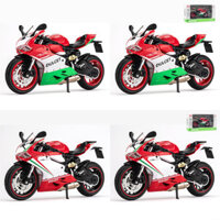 1: 12 Ducati 1199 Panigale Hợp Kim Chết Đúc Kim Loại Đua Xe Máy Mô Hình Âm Thanh Ánh Sáng Trang Trí Trẻ Em Đồ Chơi Quà Tặng