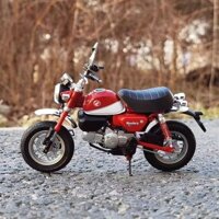 1: 12 Honda Monkey 125 Hợp Kim Xe Máy Mô Hình Chết Đúc Đồ Chơi Xe Mô Phỏng Âm Thanh Và Ánh Sáng Off Road Autocycle