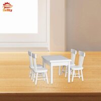1: 12 Nhà Búp Bê Bàn Ghế Đồ Chơi Nội Thất Cảnh Trang Trí Nhà Búp Bê Phụ Kiện Nội Thất Mini Cho Micro Phong Cảnh Bố Trí