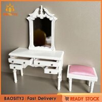 1: 12 Nhà Búp Bê Bàn Mini Nội Thất Bằng Gỗ Cho Phòng Ngủ Phòng Khách