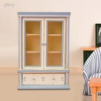 1 / 12 Nhà Búp Bê Thu Nhỏ Tủ Nội Thất Bằng Gỗ Cho Phòng Ngủ Nhà Búp Bê