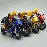 1: 18 Diecast Xe Máy Đồ Chơi Mô Hình Yamaha YZF-R1 Có Racer Cho Bộ Sưu Tập