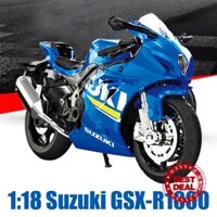 1: 18 Suzuki Gsx-r1000 Xe Máy Hợp Kim Xe Ô Tô Mô Hình Đồ Chơi Xe Ô Tô Bé Trai Mô Phỏng Quà Tặng G3t0