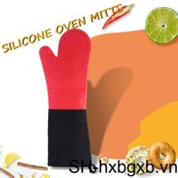 1 / 2 / 2 Găng Tay silicone Dày 2 Lớp Cách Nhiệt Dùng Cho Lò Vi Sóng