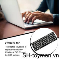 1 / 2 Bàn Phím Notebook Không Điểm Dính Chính Xác Phụ Kiện Laptop Máy Tính Linh Kiện Thay Thế Cho HP EliteBook 840G3 US