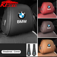 1 / 2 Chiếc BMW Da Ghế Ô Tô Tựa Đầu Vỏ Bảo Vệ Phụ Kiện Nội Thất Cho Xe BMW G20 G30 G01 G02 G05 F48 F25 F15 F20 F30 F10 F45 E60 E90 E84 E85 E83 E46 E39 M Power X Driver