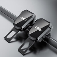 1 / 2 Chiếc Dây An Toàn Ô Tô Mở Rộng Cắm Tự Động An Toàn Khóa Ghế Kẹp Khóa Cho Xe Jeep Wrangler JL Gladiator Chỉ Huy Cherokee La Bàn