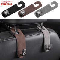 1 / 2 Chiếc Mitsubishi Cao Cấp Sau Ghế Móc Treo Móc Da Lộn Xe Tổ Chức Ghế Phía Sau Móc Cho Mitsubishi Xpander Cross Pajero Outlander Thể Thao Nhật Thực Attrage Triton Colt Mirage Lan