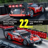 1 / 20 4WD RC Drift Car GTR BWM Racing Model Tỷ Lệ bướm ga Điều Khiển Từ Xa Xe 22km / h Tốc Độ Cao Xe Bé Trai Đồ Chơi Bốn Bánh Drive
