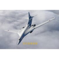 1 / 200 Nga Tu-160 Thiên Nga Trắng Hình 160 Máy Bay Ném Bom Chiến Lược Từ Xa Hợp Kim Máy Bay Mô Hình Kim Loại