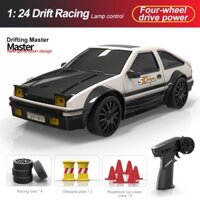 1 / 24 4WD Chuyên Nghiệp RC Drift Car Racing Car 2.4G Điều Khiển Từ Xa Mô Phỏng Tốc Độ Cao AE86 Xe Ô Tô Mô Hình Đồ Chơi Trẻ Em