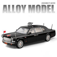1 / 24 HONGQI L5 Hợp Kim Limousine y Diecasts Kim Loại Diễu Hành Xe Ô Tô Mô Hình Âm Thanh Và Ánh Sáng Mô Phỏng Đồ Chơi Trẻ Em Quà Tặng