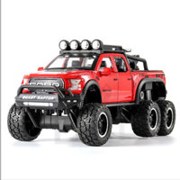 1 / 28 Ford Raptor F150 địa hình 6 * 6 xe hợp kim mô hình ô tô diecast ô tô ô tô cho trẻ em đồ chơi xe tải cho trẻ em đồ chơi cho bé trai ô tô đồ chơi xe tải quái vật đồ chơi bán chạy lớn