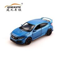 1: 32 Jianyuan Chính Hãng Honda Civic Boy Xe Trẻ Em Mô Hình Đồ Chơi Hợp Kim Âm Thanh Ánh Sáng Kéo Lại Hộp Bé