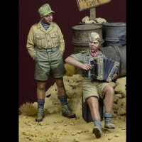 1 / 35 Lính Chiến Tranh Thế Giới Thứ Hai Nghỉ ngơi, accordion, Nhựa Mô Hình Lính, Chủ Đề Quân Sự, Bộ Không Lắp Ráp Và Không Sơn