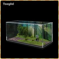 1 / 64 Mẫu Xe Cảnh Có Hộp Bảo Quản Quốc Gia Đường Phông Nền Ban Cho Xe Cảnh Đồ Chơi Nhân Vật Hành Động Mô Hình Xe Trang Trí