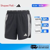 [1-6.4 - VOUCHER 40%]adidas Chạy Quần Short 3 Sọc Own the Run Nam Đen IQ3814