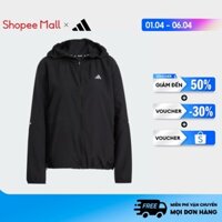 [1-6.4 - VOUCHER 40%]Áo Khoác Run It adidas Nữ Đen IL7223