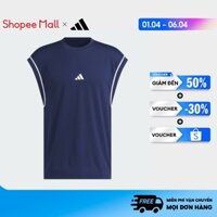 [1-6.4 - VOUCHER 40%]Áo Tank Top Không Tay adidas Basketball All-World adidas Nam Màu xanh da trời JN4748