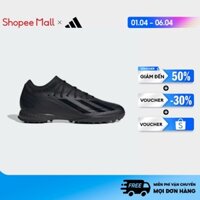[1-6.4 - VOUCHER 40%]Giày Đá Bóng Turf X Crazyfast.3 adidas Unisex Đen ID9336