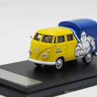 1 / 64 Xe Volkswagen Bus T1 Mẫu Xe Michelin Phiên Bản Du Lịch Xe Buýt Van Hợp Kim Mẫu Xe