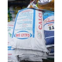 1 bao ( 25 kg) vôi trắng, caco3, vôi canxi, hạ phèn làm trong nước, cungcaaps khoáng cho nuôi ốc, cá tôm....