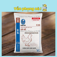 [1 BAO 25KG] Cám Con Cò C24 – Thức ăn hỗn hợp cho gà đẻ.