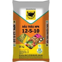1 bao 25kg phân bón Đầu Trâu NPK 12-5-10 Eco-Nanomix giúp cây sinh trưởng phát triển mạnh, kích thích ra hoa đậu quả