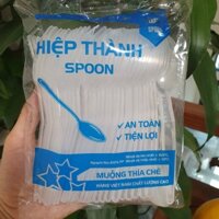 1 BAO 50 GÓI NHỎ - Thìa CHÈ dùng 1 lần - Thìa nhựa, muỗng nhựa Hiệp Thành