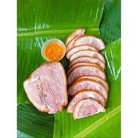 1 bắp giò heo tươi ủ muối xông khói - gà ủ muối Hân Long