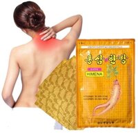 1 Bịch Cao dán hồng sâm himena hàn quốc gói 20 miếng