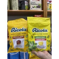 1 BỊCH Kẹo ngậm ho thảo dược ricola gói 105 viên CHÍNH HÃNG MỸ