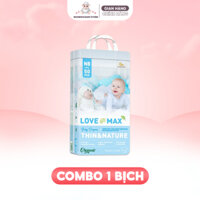 [1 BỊCH] Tã Bỉm Dán Quần LOVE MAX Mềm Mại, Siêu Thấm Hút, Chống Hăm An Toàn Cho Bé