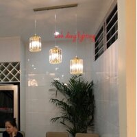 1 bộ 3c đèn thả phale kèm 3b led edison st 64