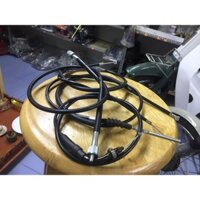 1 bộ 4 dây (màu đen) cho xe honda 67-71 ghidong thấp gồm dây côn+dây thắng+dây ga cuốn+Km