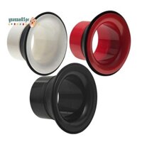 1 Bộ Bass Drum Booster Bass Drum Kick Drum Booster Drum Circle Unstruments Phụ kiện trống có cổng đen Bảo vệ lỗ, Mic Hole Drum