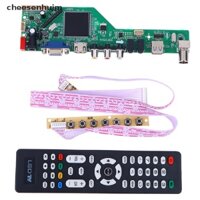 1 Bộ Bo Mạch Chủ LCD RR52C.03A Hỗ Trợ DVB-T DVB-T2 Kèm Remote Điều K