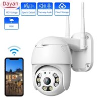 1 Bộ camera An Ninh panoramic 1080p wifi ip Tầm Nhìn Ban Đêm (Có Nguồn Điện)